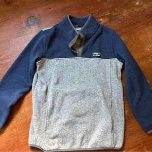 L.L. Bean pull-over fleece kids xl
